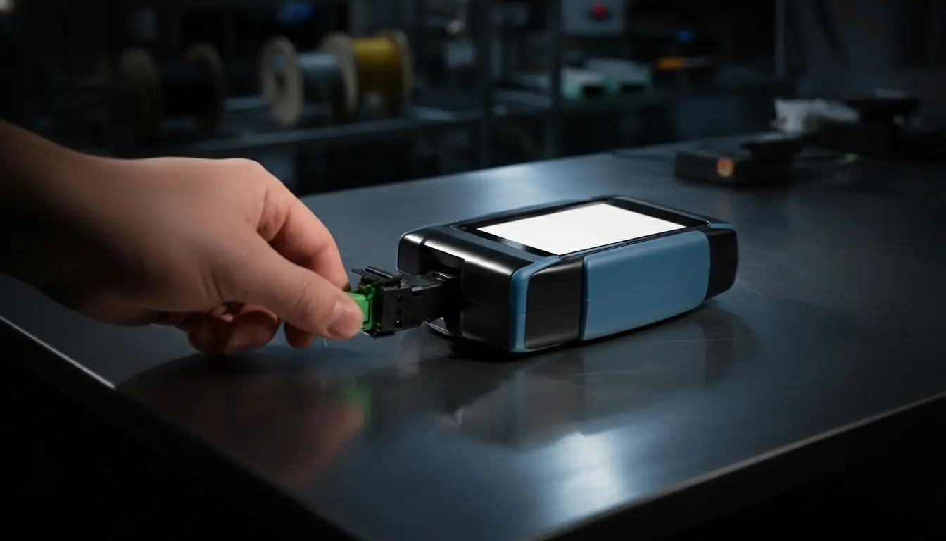 OX-1 encaixe de conector óptico